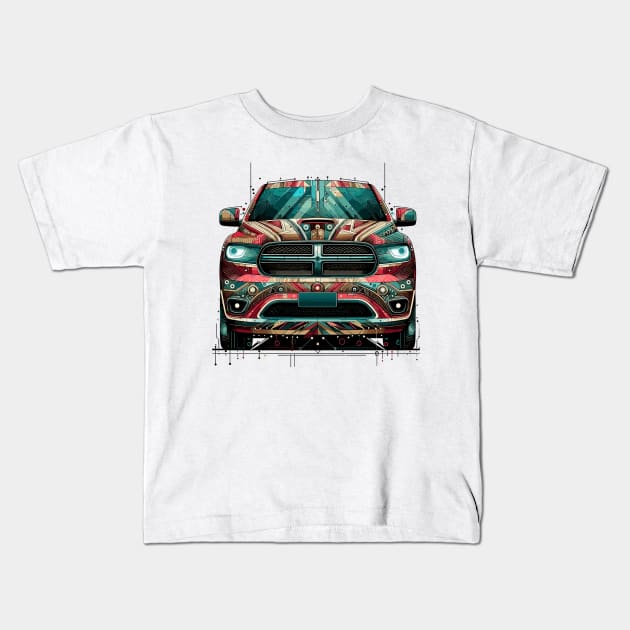 Dodge Durango Kids T-Shirt by Vehicles-Art
